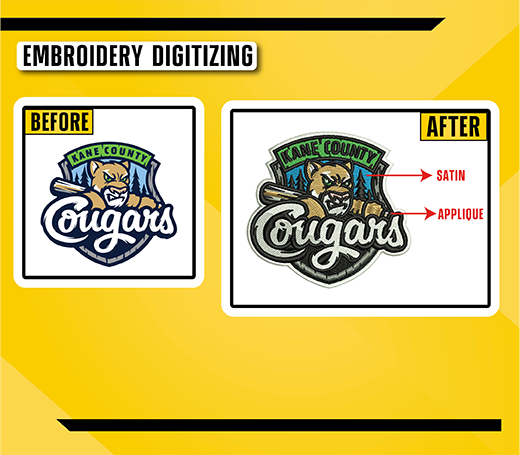 Embroidery Digitizing